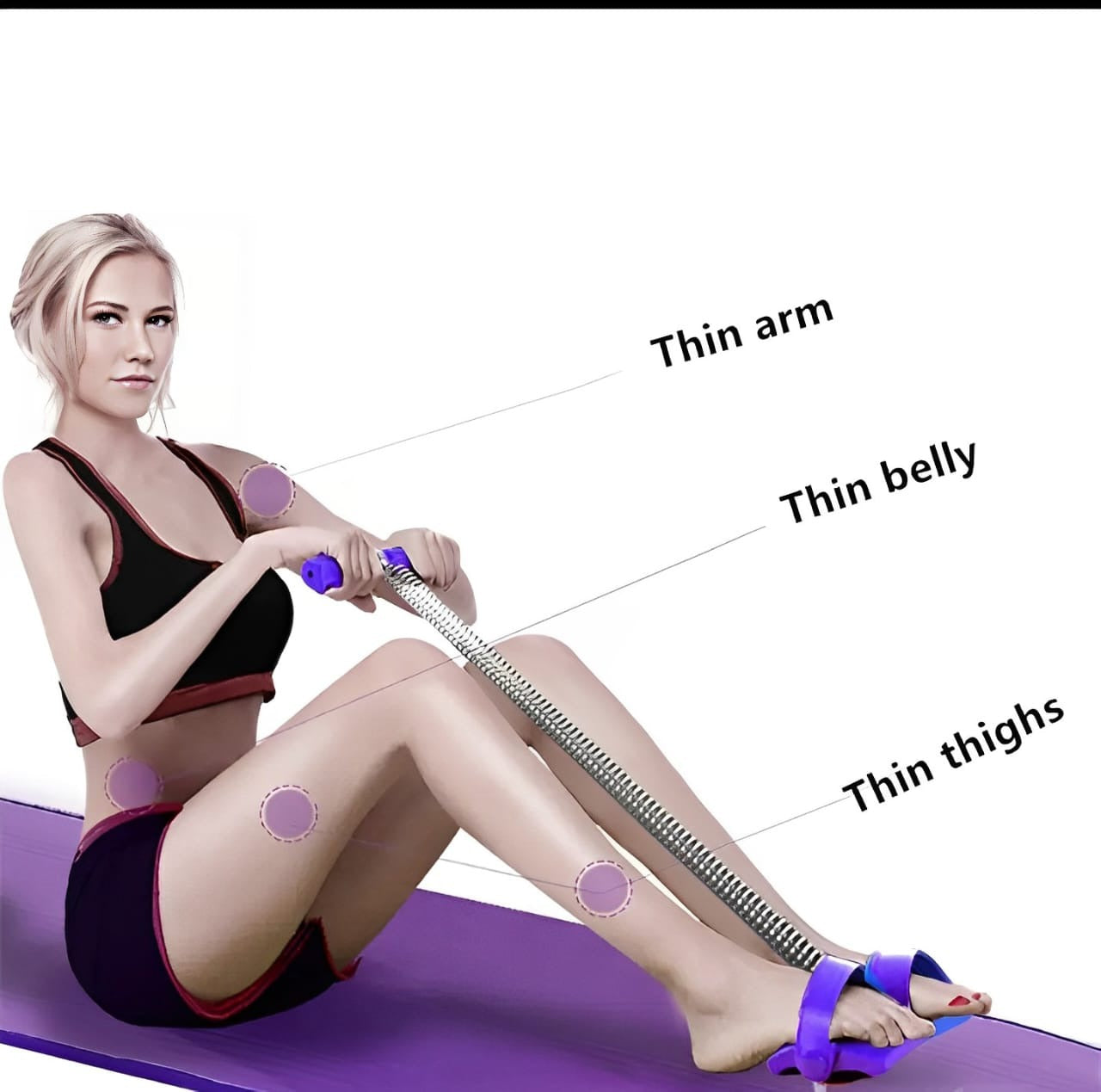 Tummy Trimmer Double Spring Fat Burner