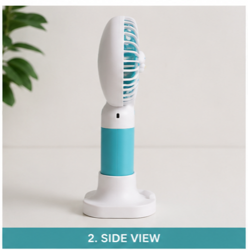 Cute Portable Mini Handheld Fan – Rechargeable USB Cooling Fan