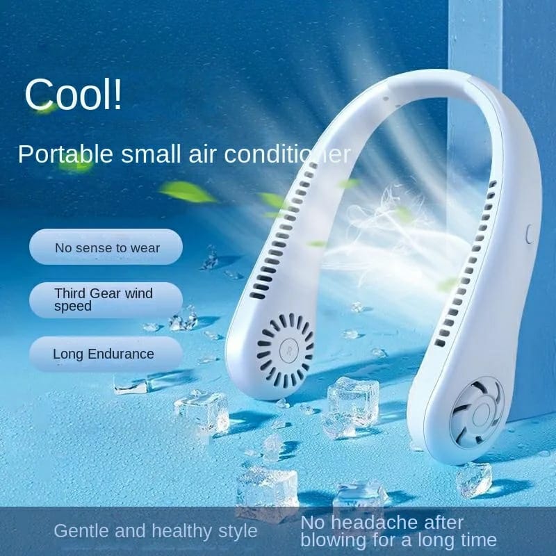 Portable Rechargeable Neck Fan ...