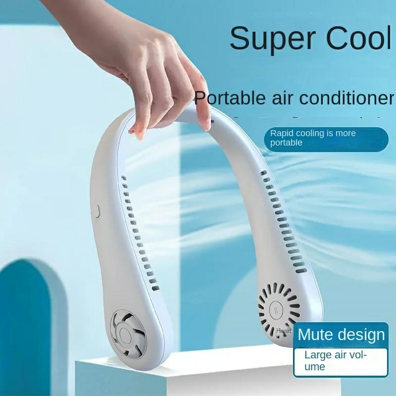 Portable Rechargeable Neck Fan ...